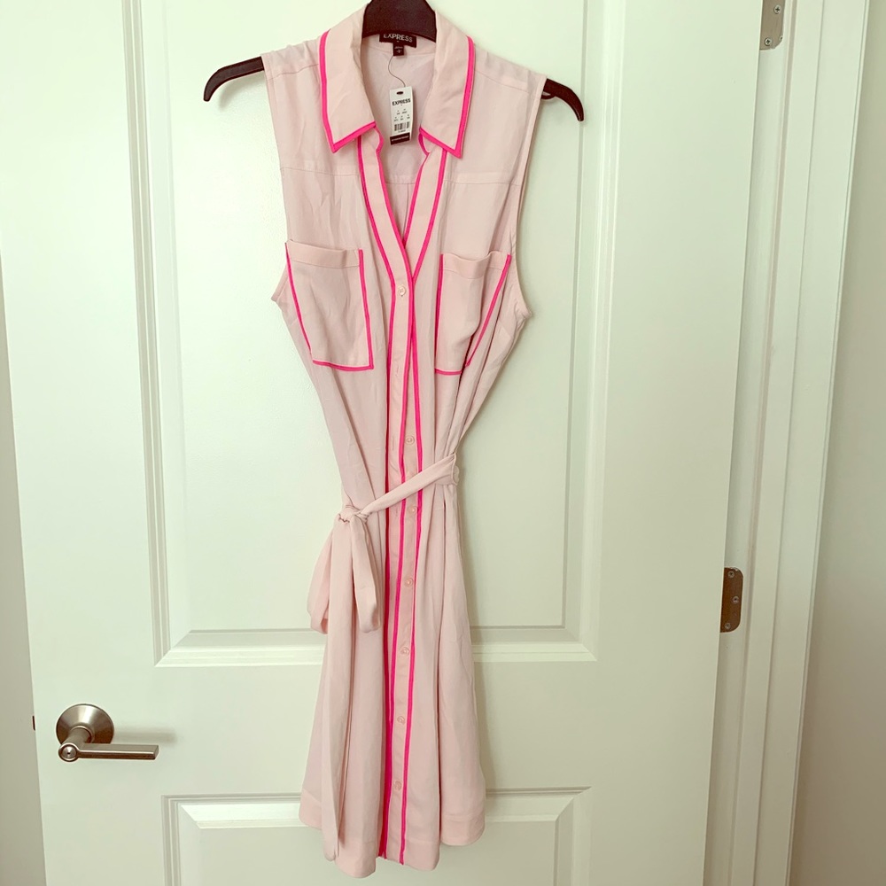 Express shirt dress